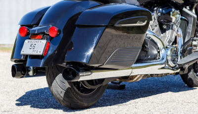 Indan Motorcycle S&S Slip-On Mufflers 550-1076